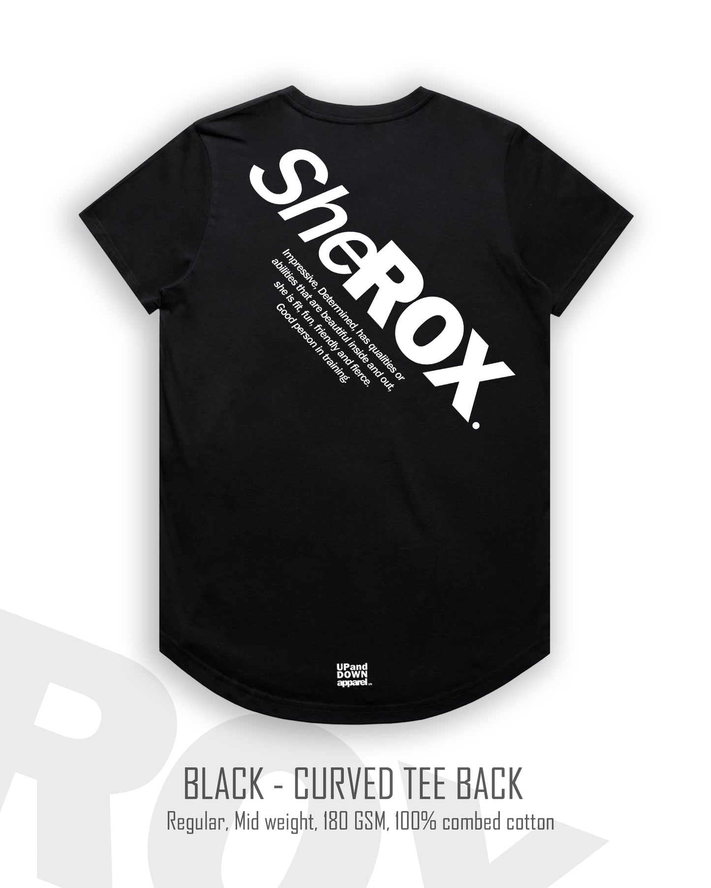 SheRox - The Curved Tee