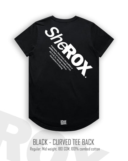 SheRox - The Curved Tee