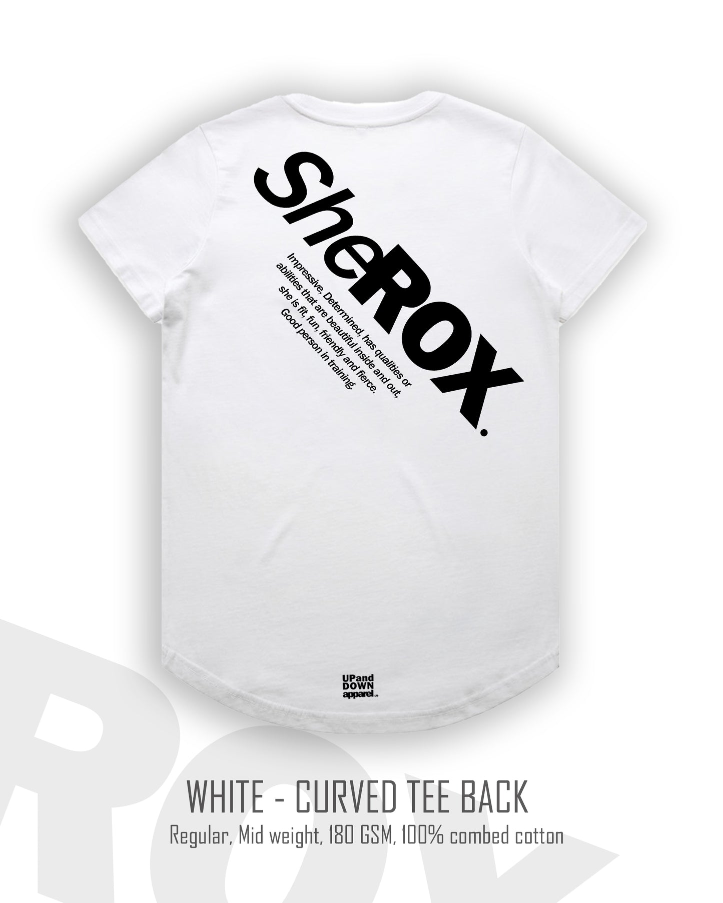 SheRox - The Curved Tee