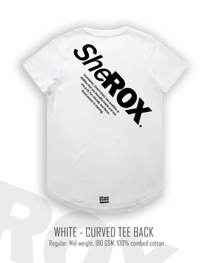 SheRox - The Curved Tee
