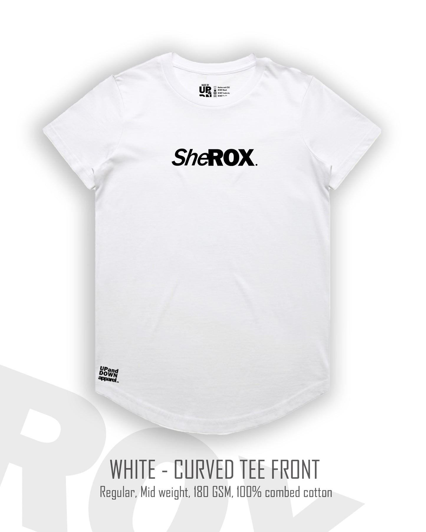 SheRox - The Curved Tee
