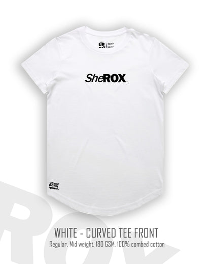 SheRox - The Curved Tee