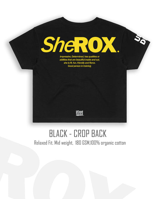 SheRox - The Crop Tee