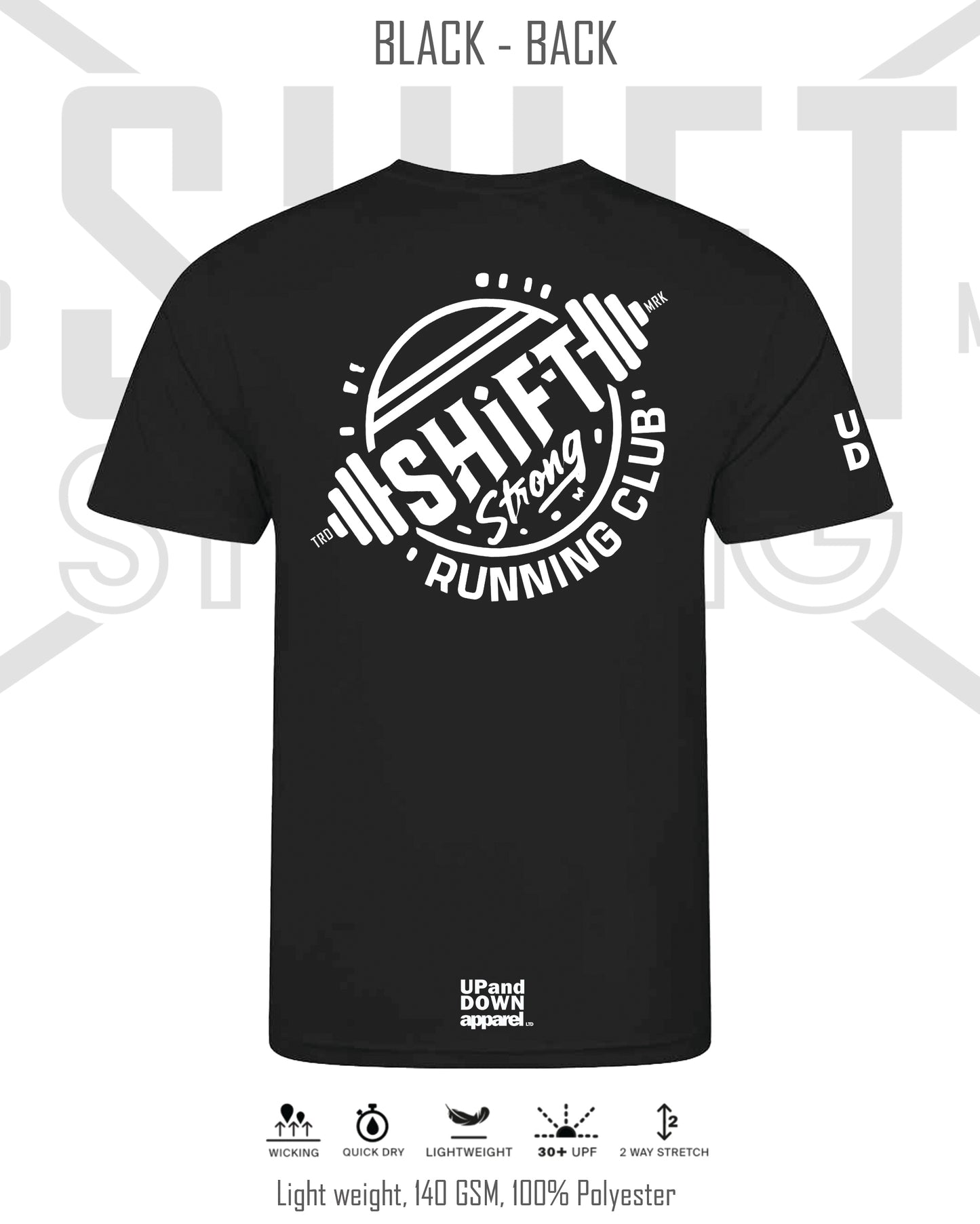 Shift Strong - Tech Running Tee