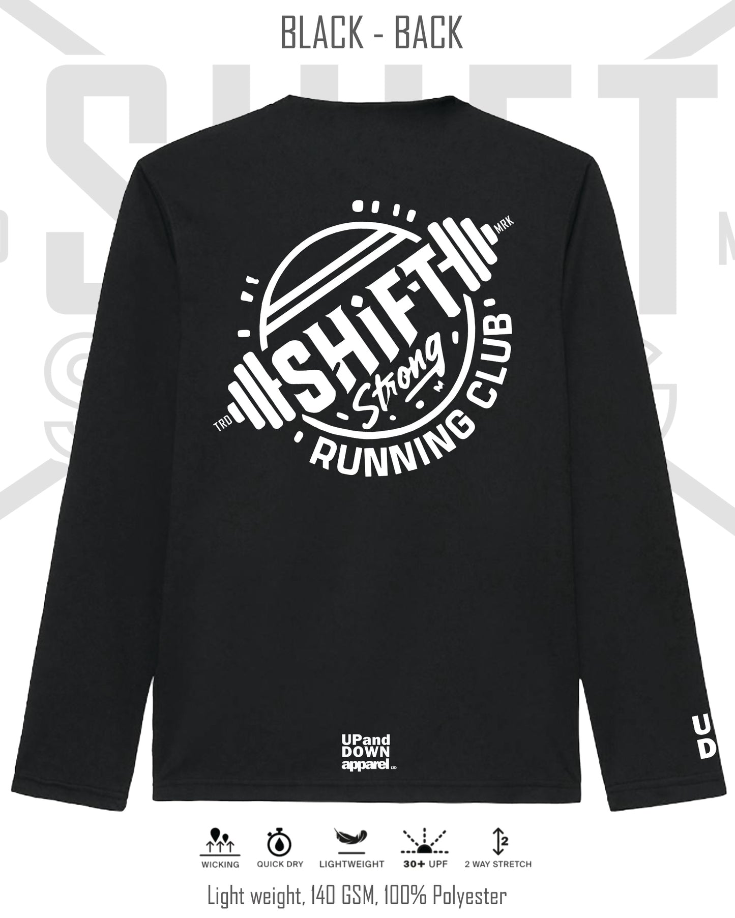 Shift Strong - Tech Running Tee