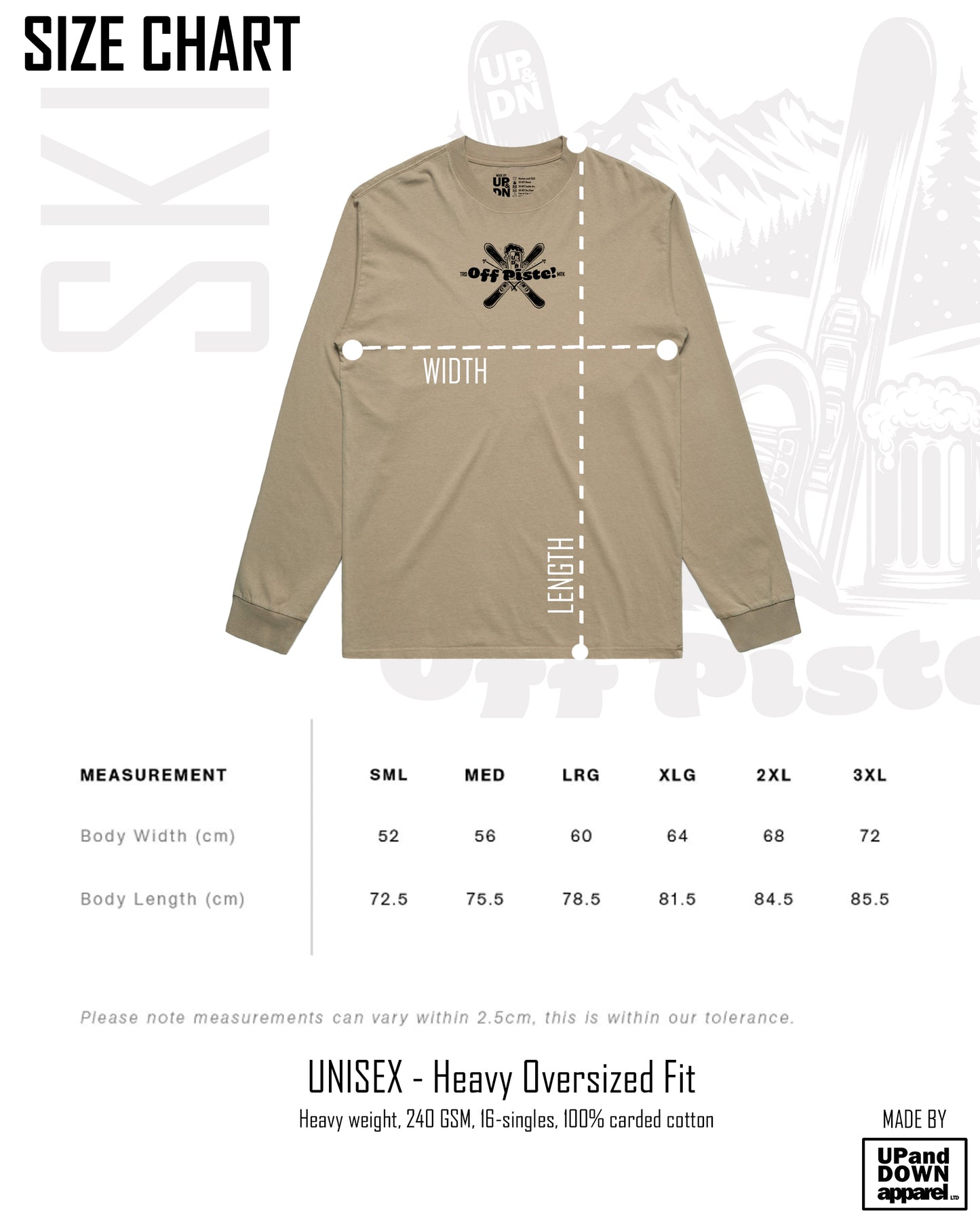 Ski Tee - Mens