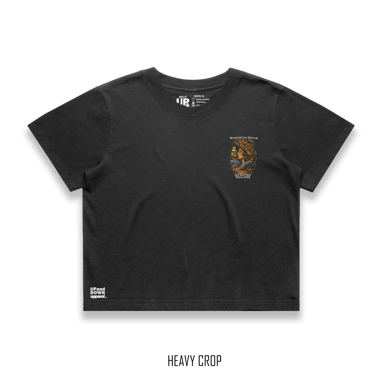 Smooth Seas Crop Tee