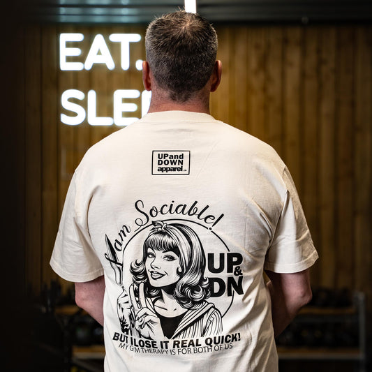 I am Sociable Heavy Tee - Mens
