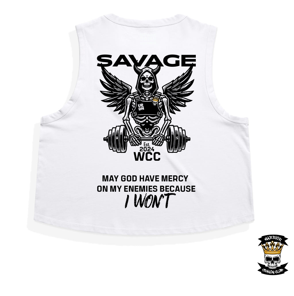 Savage WCC Womens Crop Tank