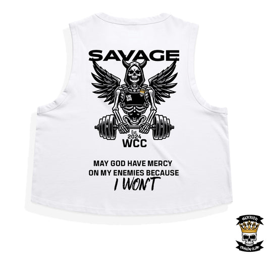 Savage WCC Womens Crop Tank