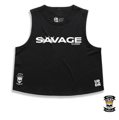 Savage WCC Womens Crop Tank