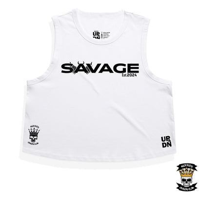 Savage WCC Womens Crop Tank