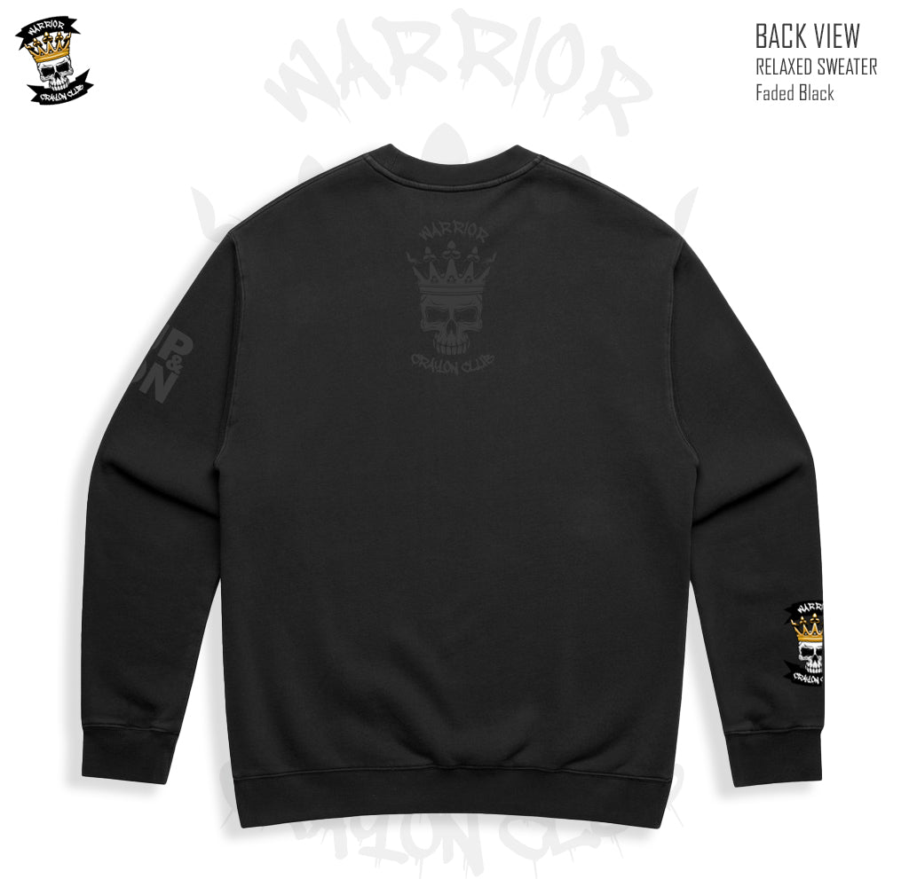 Warrior Crayon Club - Shadow Warrior Premium Sweatshirt