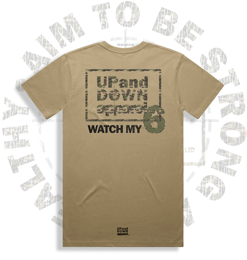 Watch My Six Tee Vintage
