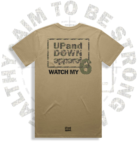 Watch My Six Tee Vintage
