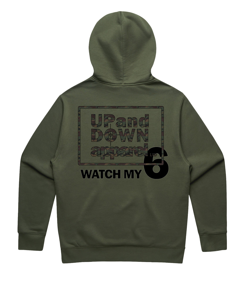 Watch My Six Premium Hoodie