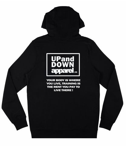 Your Body Unisex Premium Hoodie - Logo front