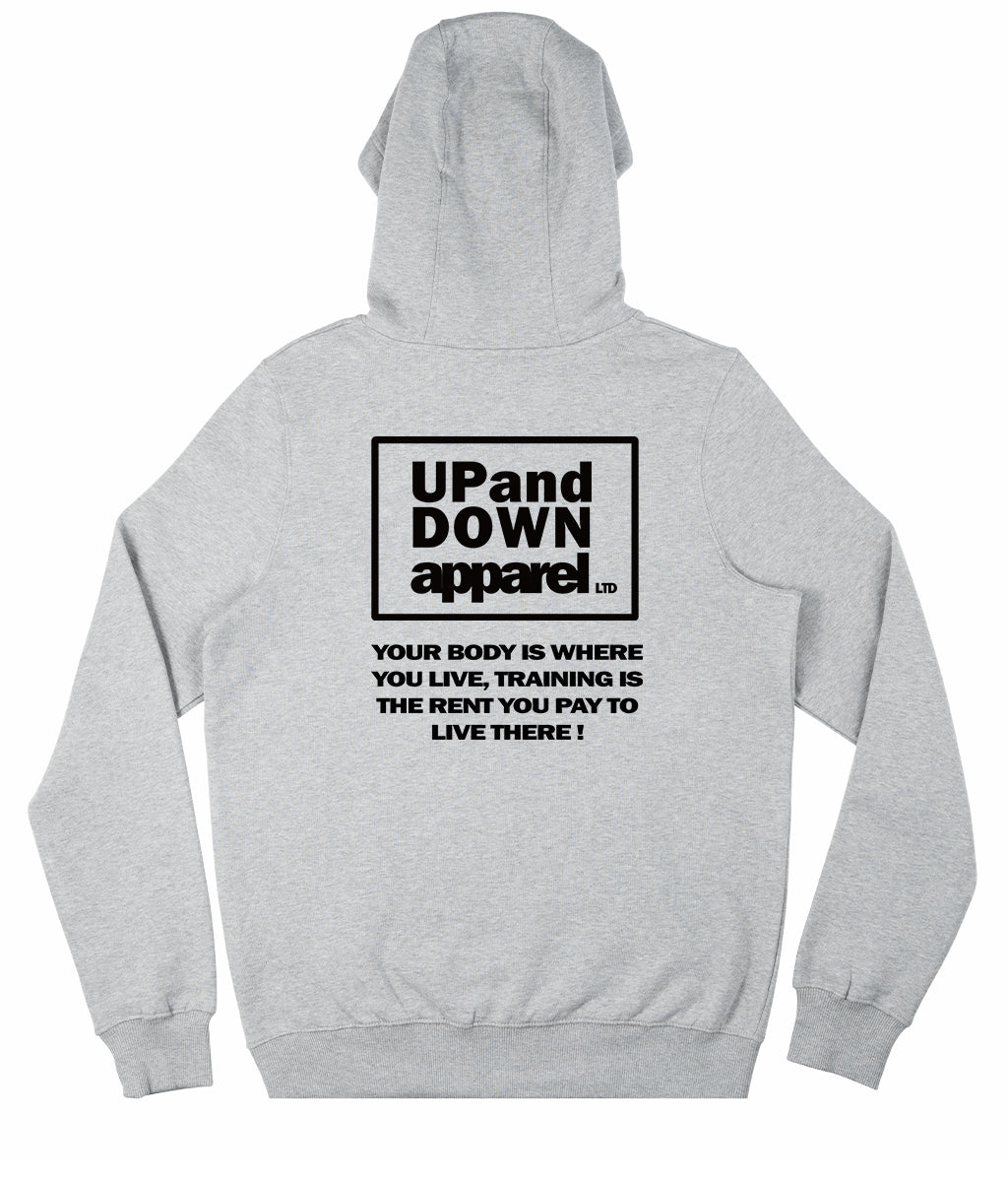 Your Body Unisex Premium Hoodie - Logo front