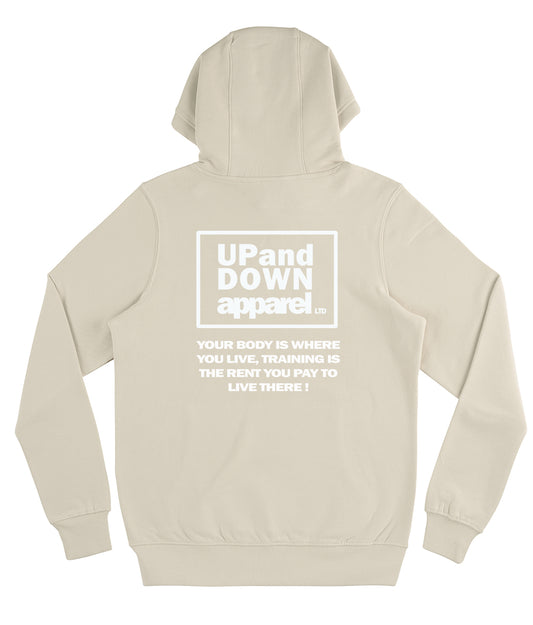 Your Body Unisex Premium Hoodie - Logo front