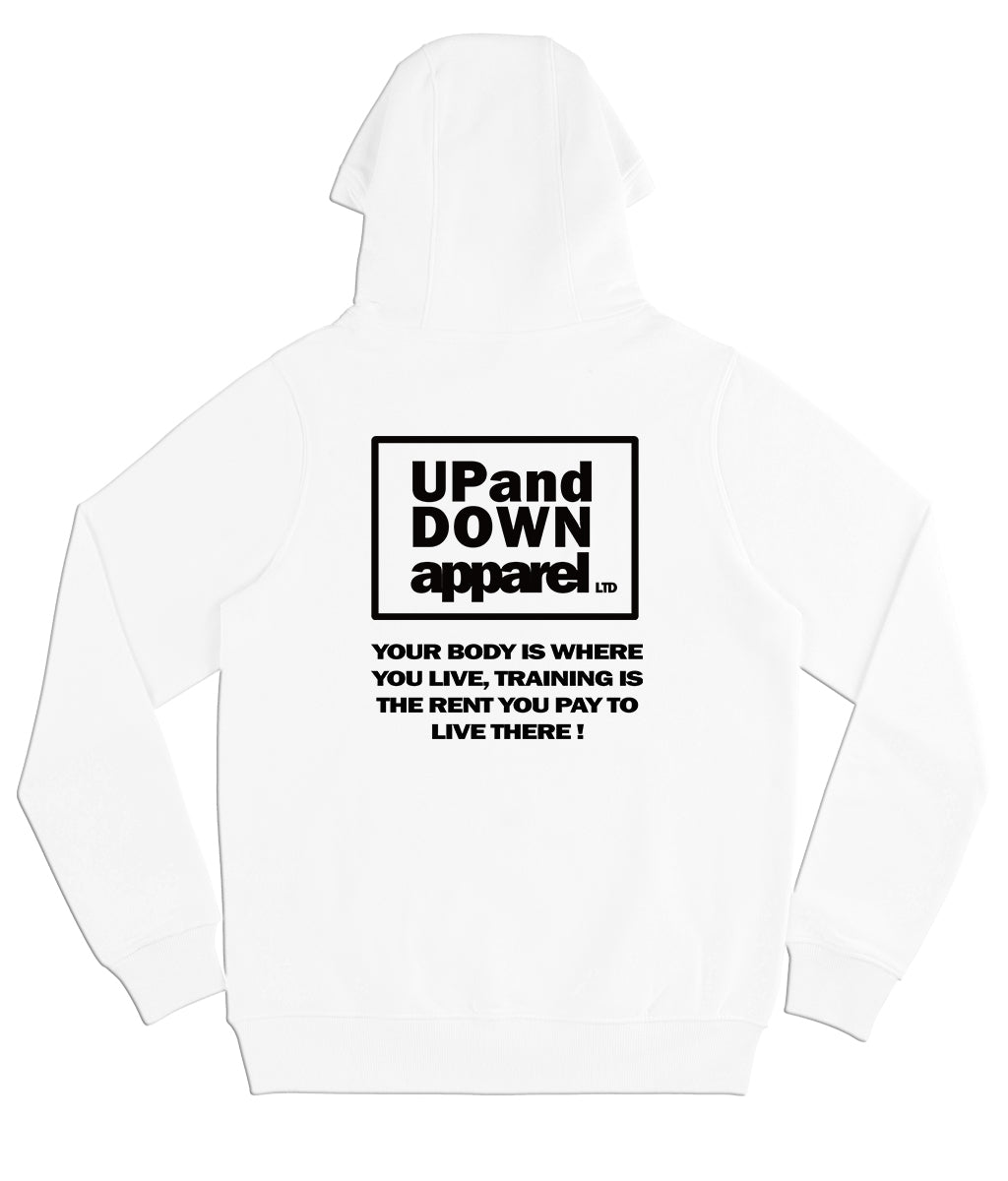 Your Body Unisex Premium Hoodie - Logo front