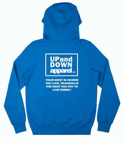 Your Body Unisex Premium Hoodie - Logo front