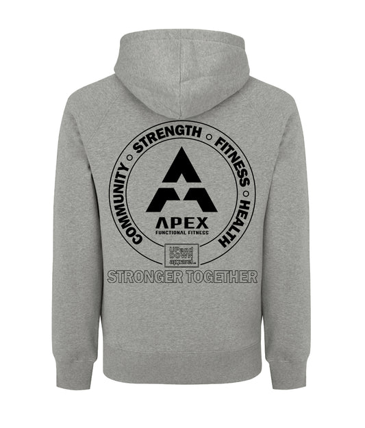 Apex Athlete Relaxed Zipped Hoodie