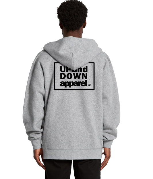 Logo - Zipped Relaxed Hoodie